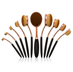 High Quality Synthetic Hair Acrylic Handle Cosmetic Makeup Foundation Brush